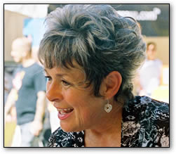 Patti at at outdoor event